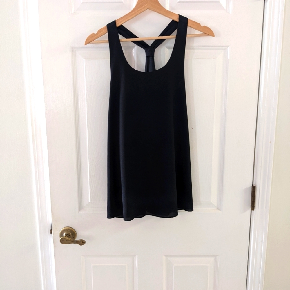 Gianni Bini Women's Black Flowy Top Size M